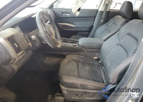 2025 Nissan Pathfinder Platinum из США, поврежденный, VIN 5N1DR3DJ0SC264134